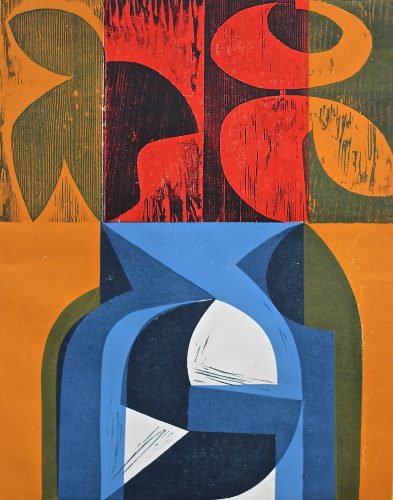 Floating Night. 1967. Screenprint. Peter Green.