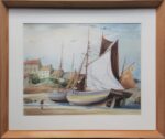 Lynmouth. Watercolour. Edward Bouverie Hoyton FRSA.